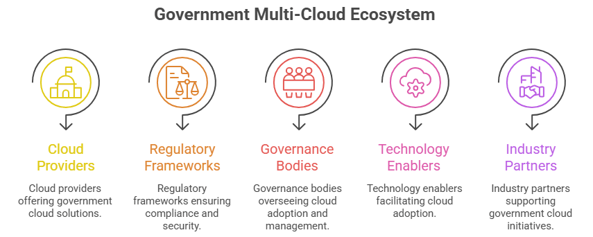 Key Entities in the Government Multi-Cloud Ecosystem